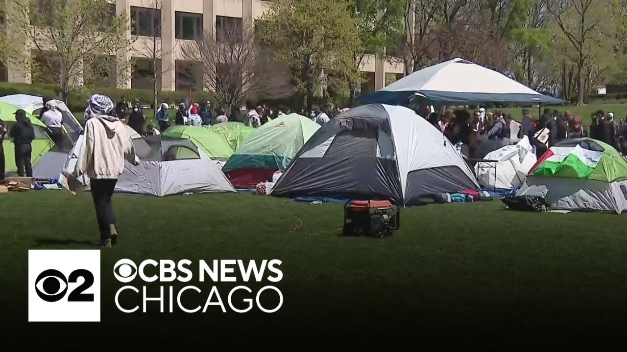 LIVE: Pro-Palestinian protests continue at University of Chicago, Northwestern