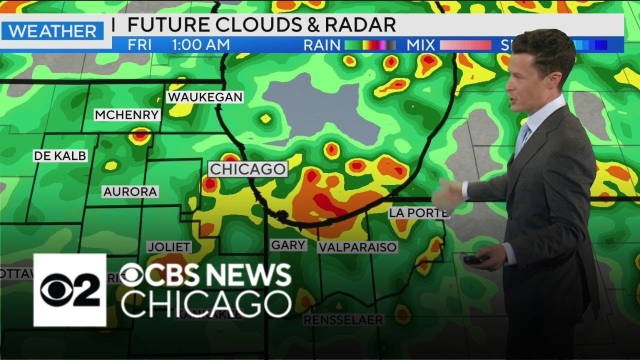 More rainy weather to cover Chicago