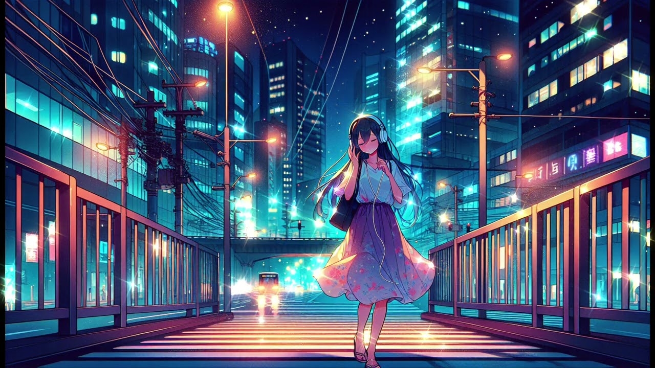 City Night Echoes: Chill LOFI Hip Hop Beats for Urban Serenity