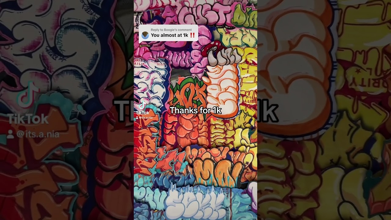 Hit 1k on tik Tok #beats #music #instrumental #hiphop #typebeat #art #graff #musicgenre #drawing