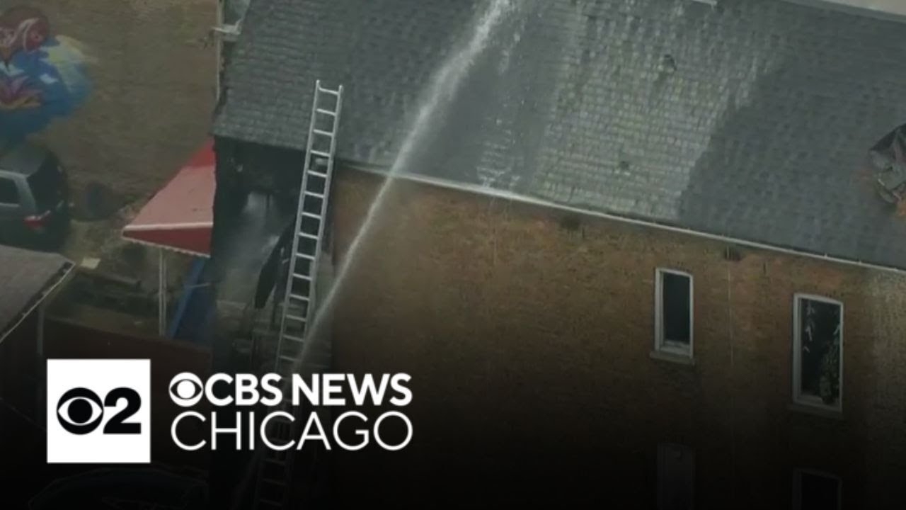 One person hospitalized following fire on Chicago's West Side