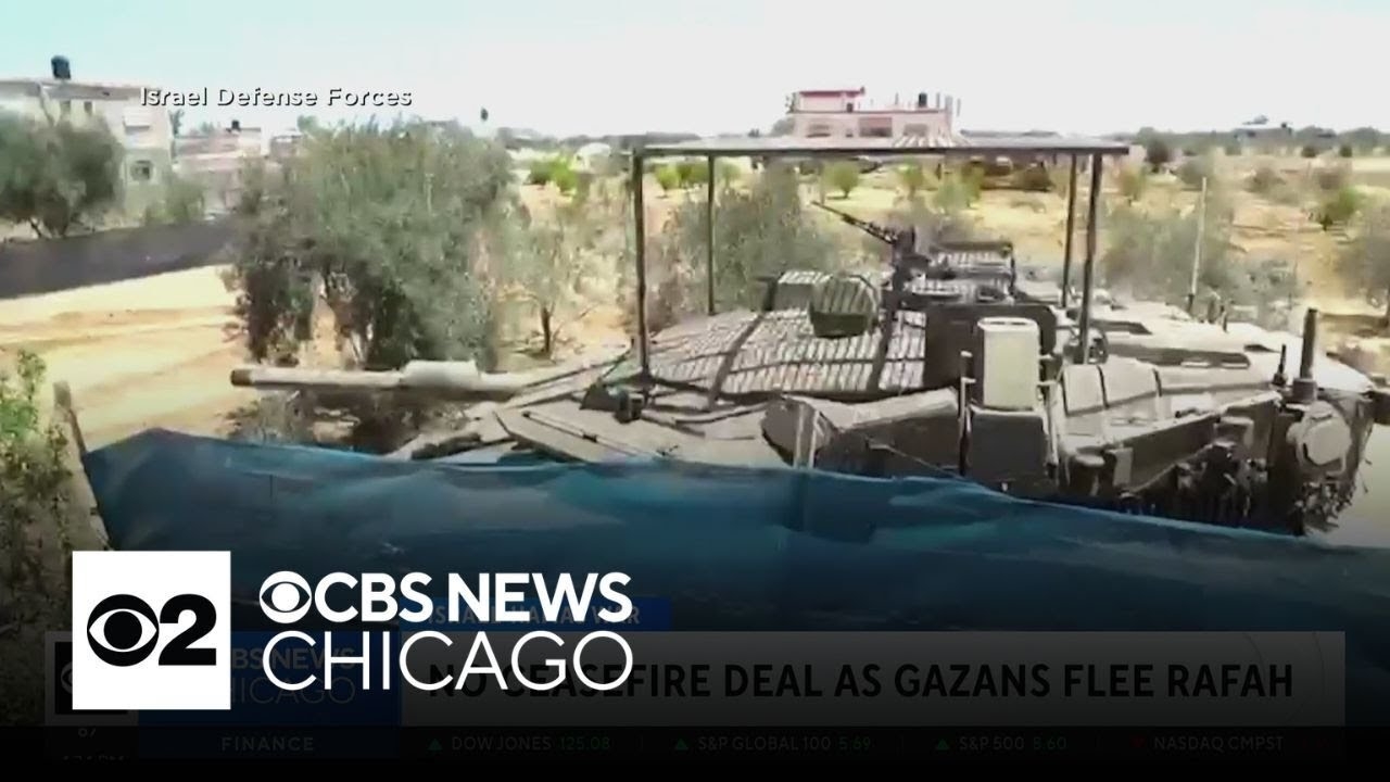 No Gaza ceasefire deal as Palestinians flee Rafah