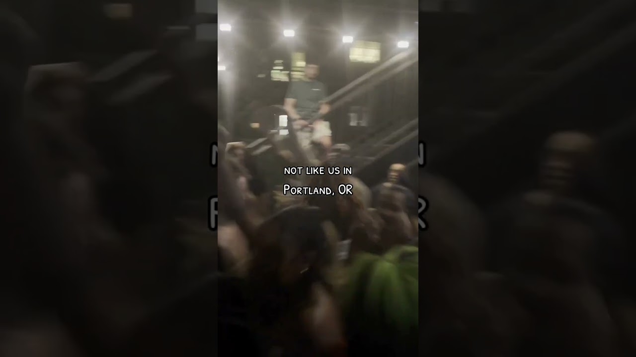 A party in Portland, Oregon, was filmed turning up to Kendrick Lamar's Drake diss song "Not Like Us