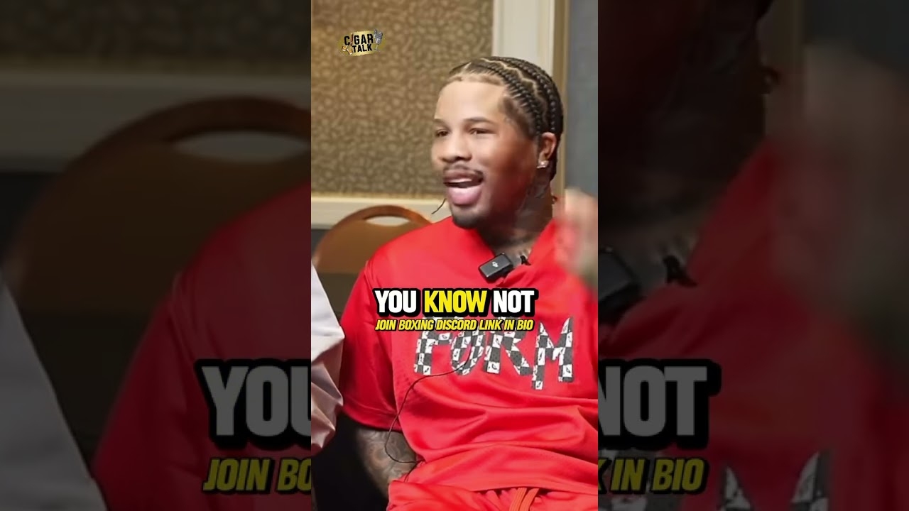 Gervonta Davis describe what jail was like