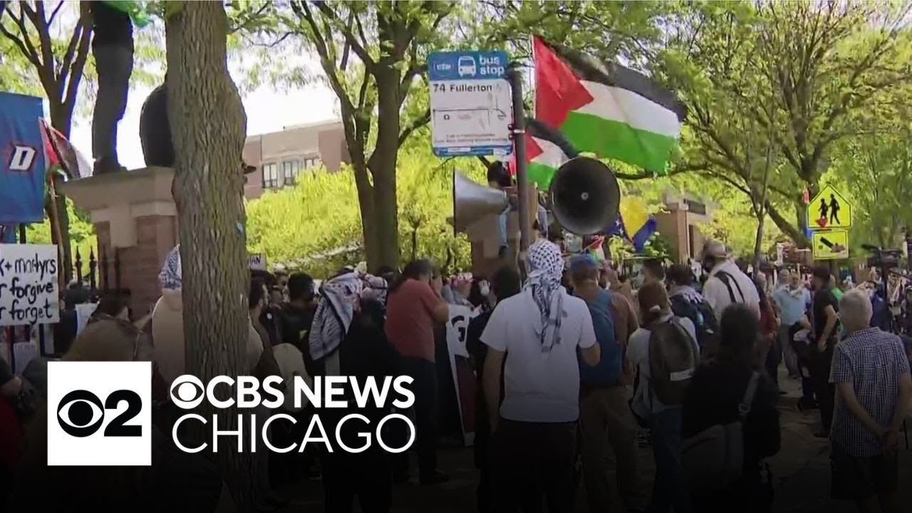 Protesters at DePaul University prepare for raid of encampment, they say