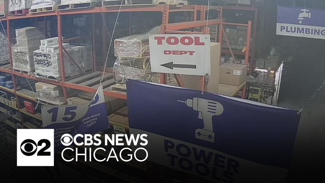Thieves target Chicago wholesale hardware store repeatedly