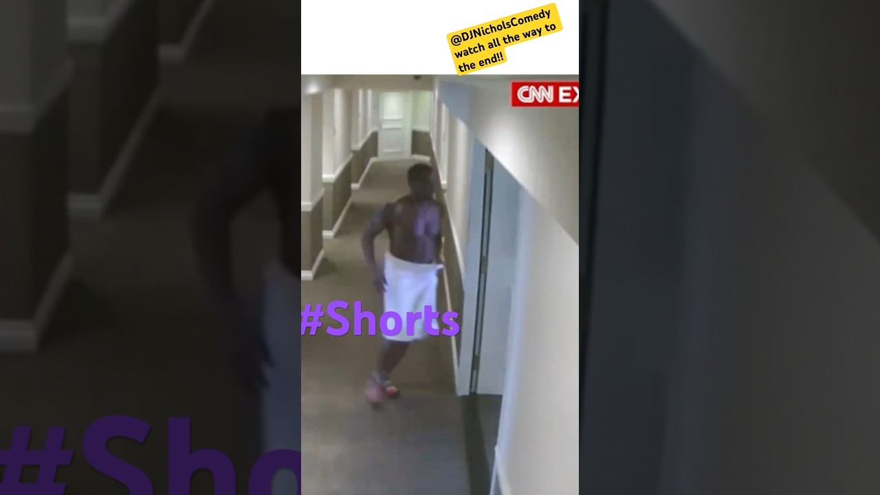 Clickbait @DJnicholscomedy best reaction Diddy & Cassie video surveillance footage @CNN
