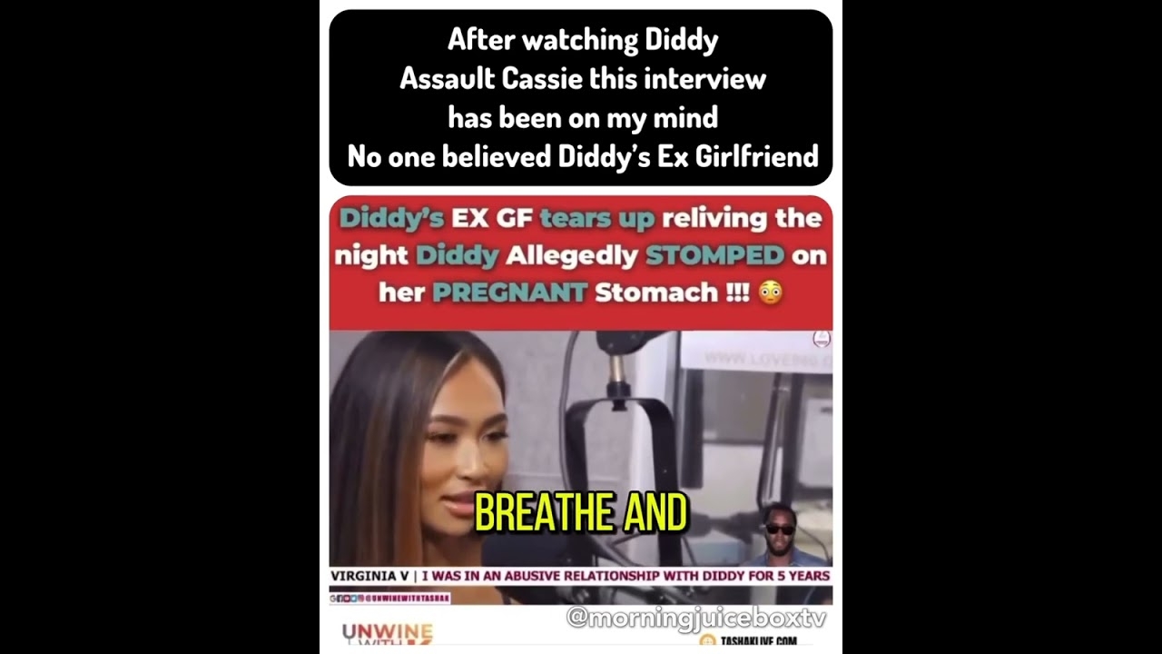 Diddy's EX GF tears up reliving the night Diddy Allegedly STOMPED on her PREGNANT Stomach
