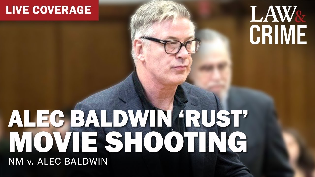 LIVE: Alec Baldwin Rust Movie Shooting  Hearing