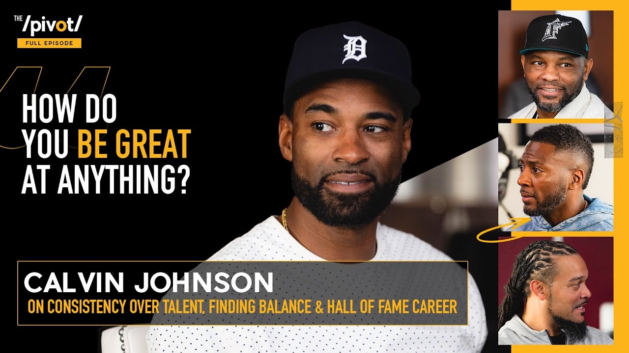 Megatron on Hall of Fame career, losing seasons in Detroit, cannabis & retiring early | The Pivot