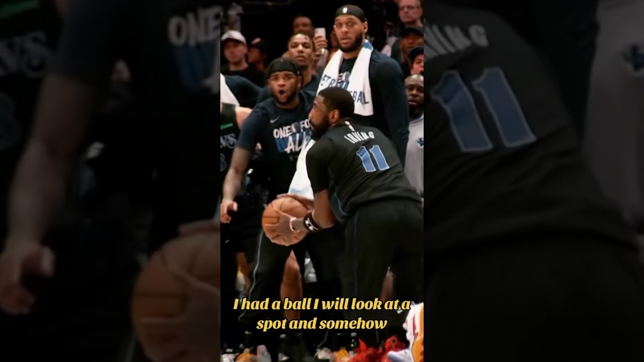 Mavs win w/ 28 points from Kyrie in the 2nd half, Jamal Crawford breaks Kyrie down perfectly #nba