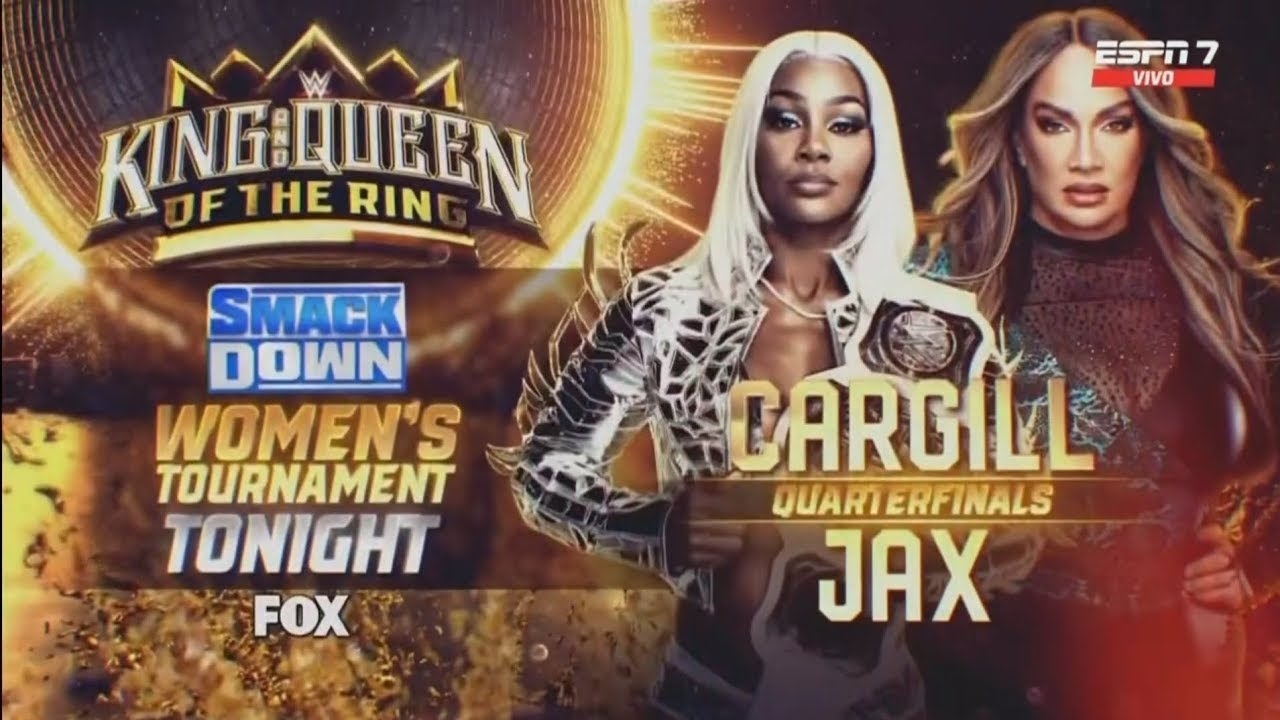 Jade Cargill Vs Nia Jax Clasificacin Torneo Reina del Ring - WWE Smackdown 17/05/2024 (En Espaol)