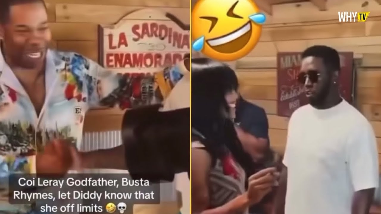 Busta Rhymes Telling Diddy That Coi Leray Is Off Limits Resurfaces Fans Saying He Didnt Say It