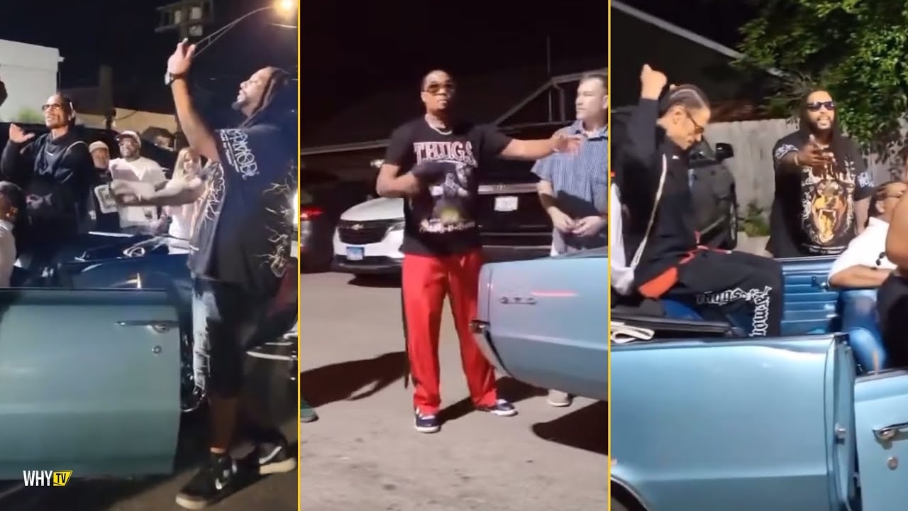 Bone Thugs-N-Harmony Shooting New Music Video (Behind The Scenes)