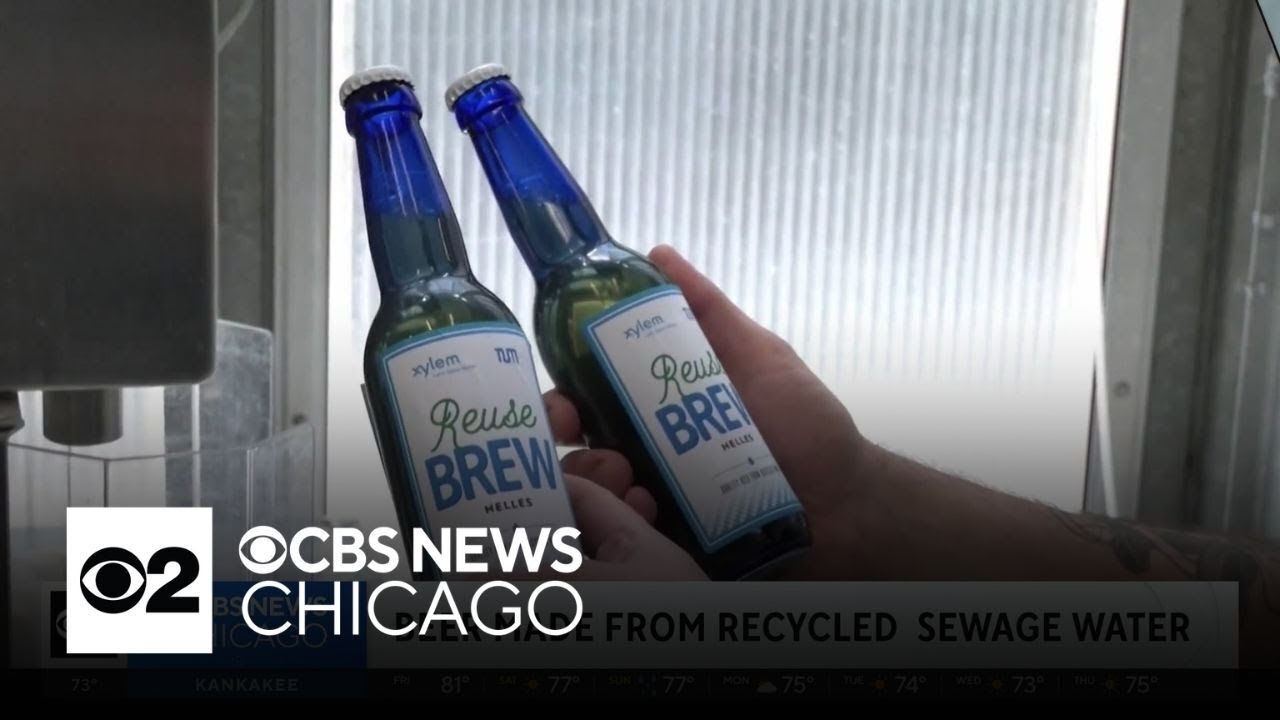 New German beer made from recycled sewage water