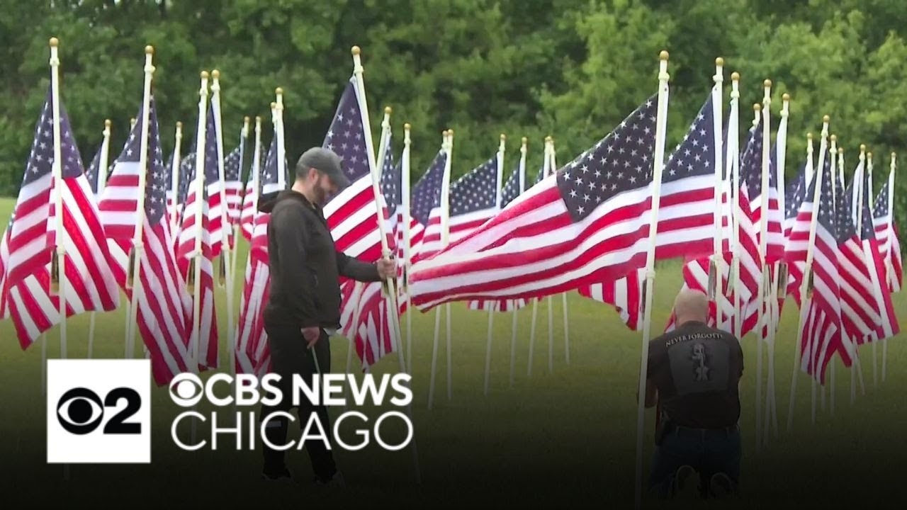 Field of the Fallen honors Chicago area service members on Memorial Day weekend