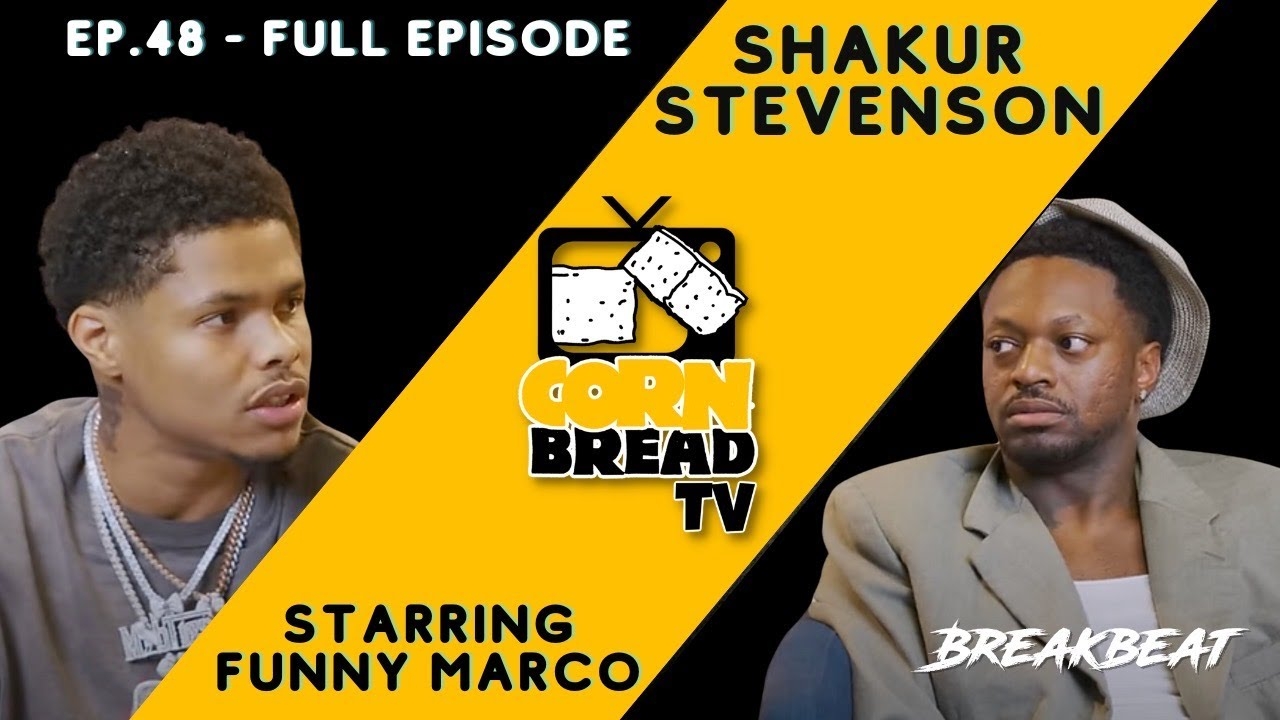 Shakur Stevenson & Funny Marco: A Knockout Conversation on Boxing, Life, and Laughter  Cornbread TV