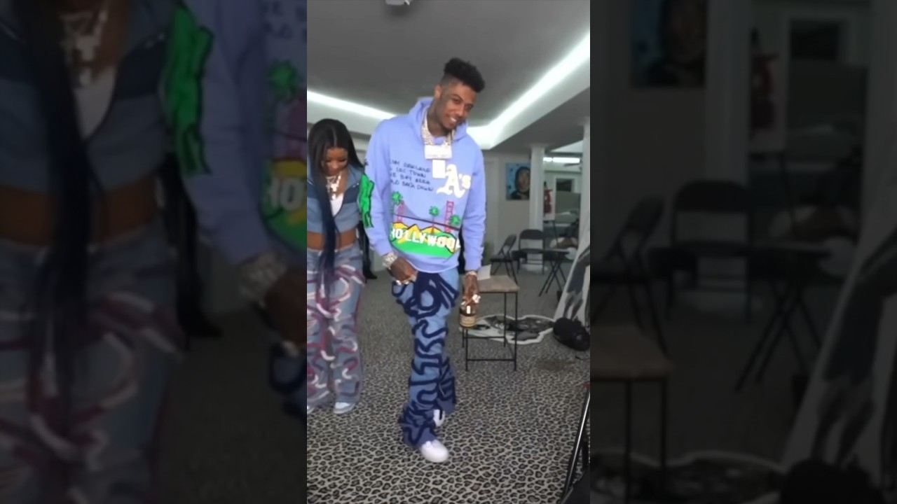 Blueface crip walk to Not Like Us #kendricklamar #notlikeus #blueface #chriseanrock
