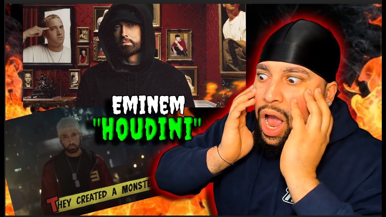 FIRST TIME LISTENING | Eminem - Houdini | SLIME SHADY IS BACK