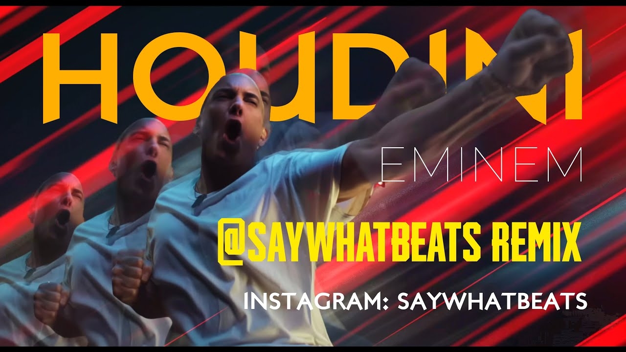Eminem - Houdini (Official Video) 4k - 2024 - New Song Remix (Produced by SayWhatBeats)