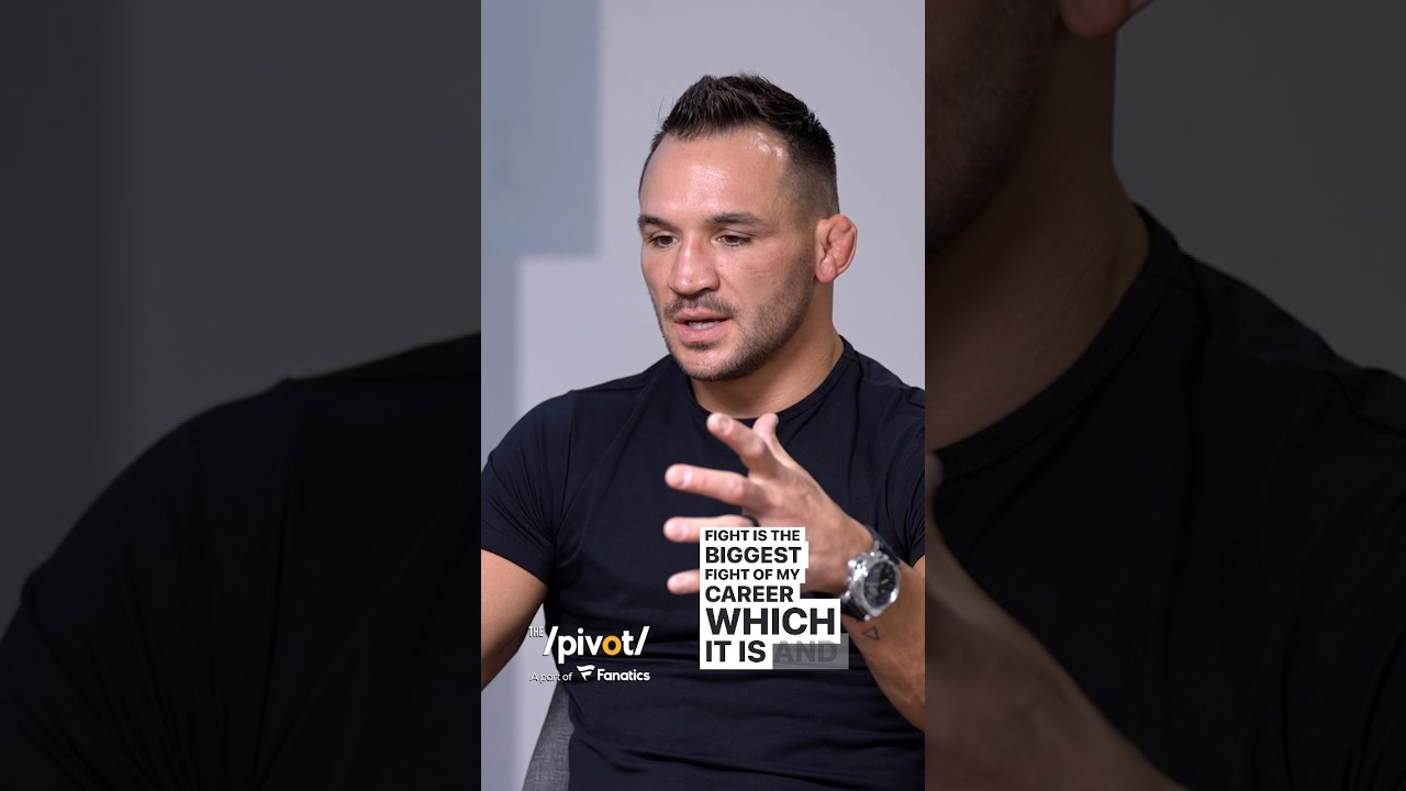Fighting is what I do its not who I am #ufc Michael Chandler on overcoming losses & mindset