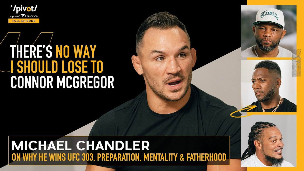 Michael Chandler: UFC 303 vs Connor McGregor, why he will win, love of his 2 sons & wife | The Pivot