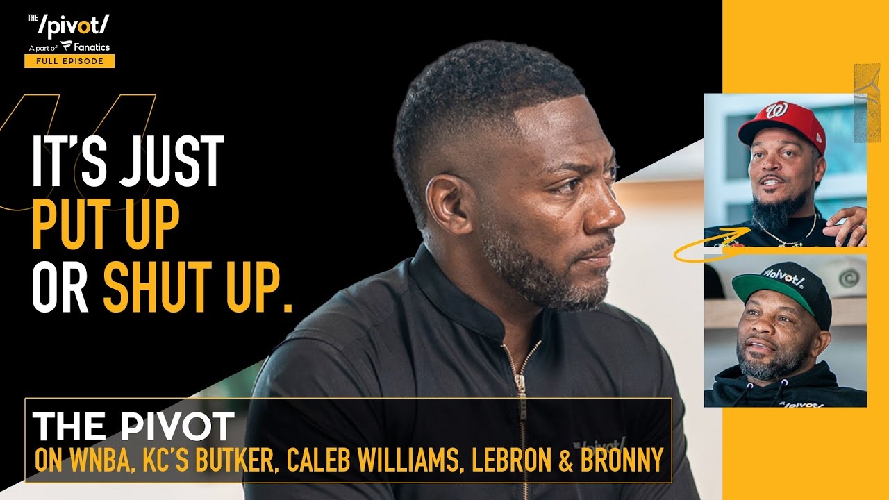 The Pivot talks NBA Finals, Dallas, Boston, Chiefs bond, WNBA, Caleb Williams, Lebron & Bronny