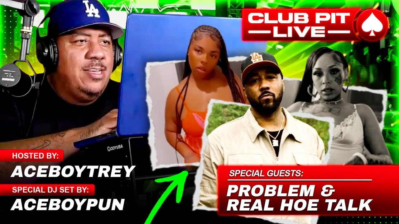AceBoyz Worldwide: CLUB PIT LIVE Pre- Show w/ Real Hoe Talk & Problem