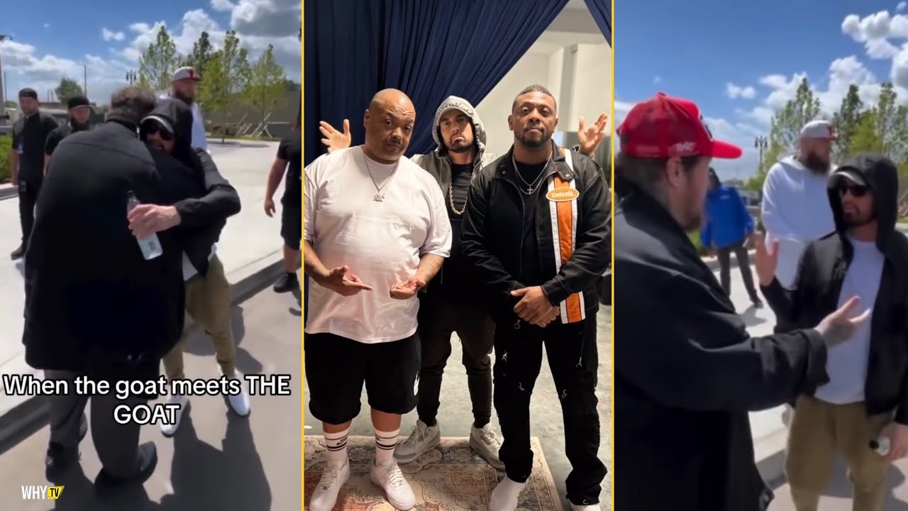 Eminem Linked Up With Jelly Roll, Bizzare And Trick Trick Before Detroit Show Slim Shady Is Back