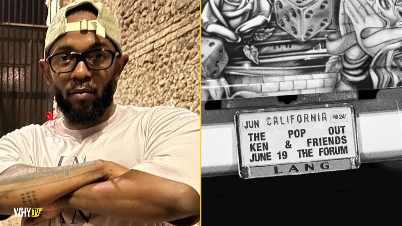 Kendrick Lamar Announces New Album And New The Pop Out-Ket And Friends Show In June 19