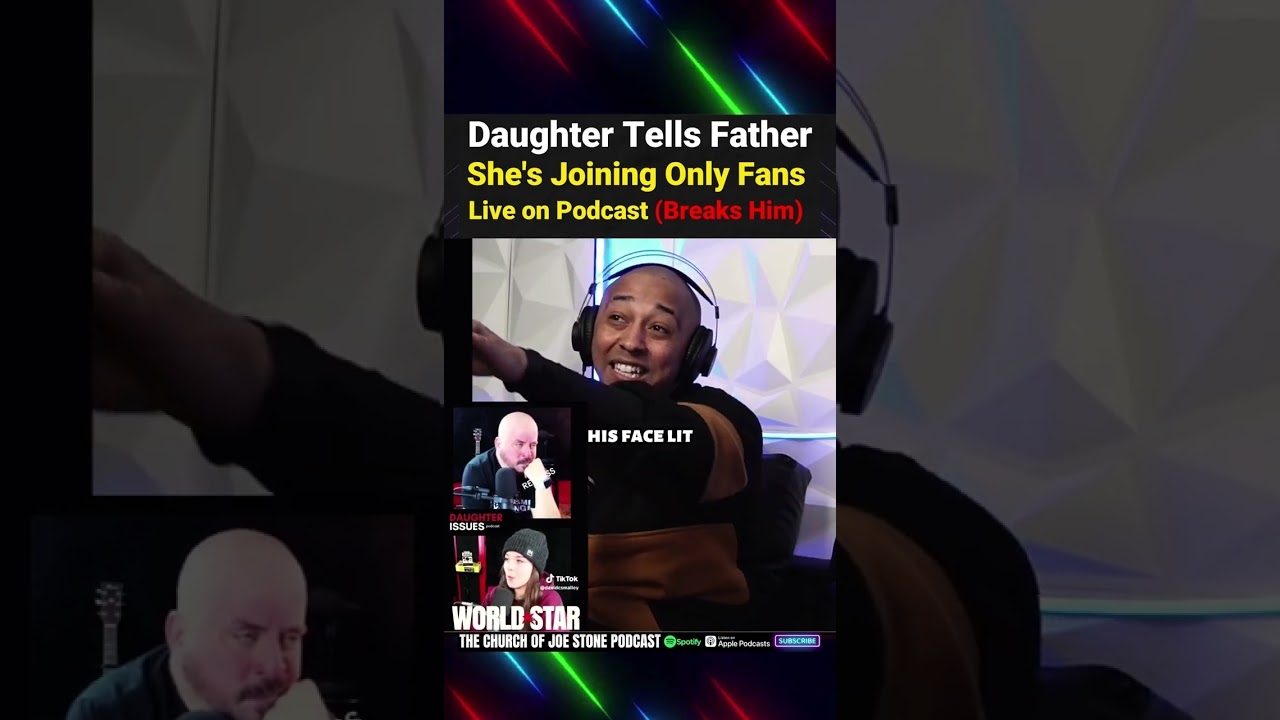Dad Shocked After Daughter Told Him She Has An OF Page Live on Podcast