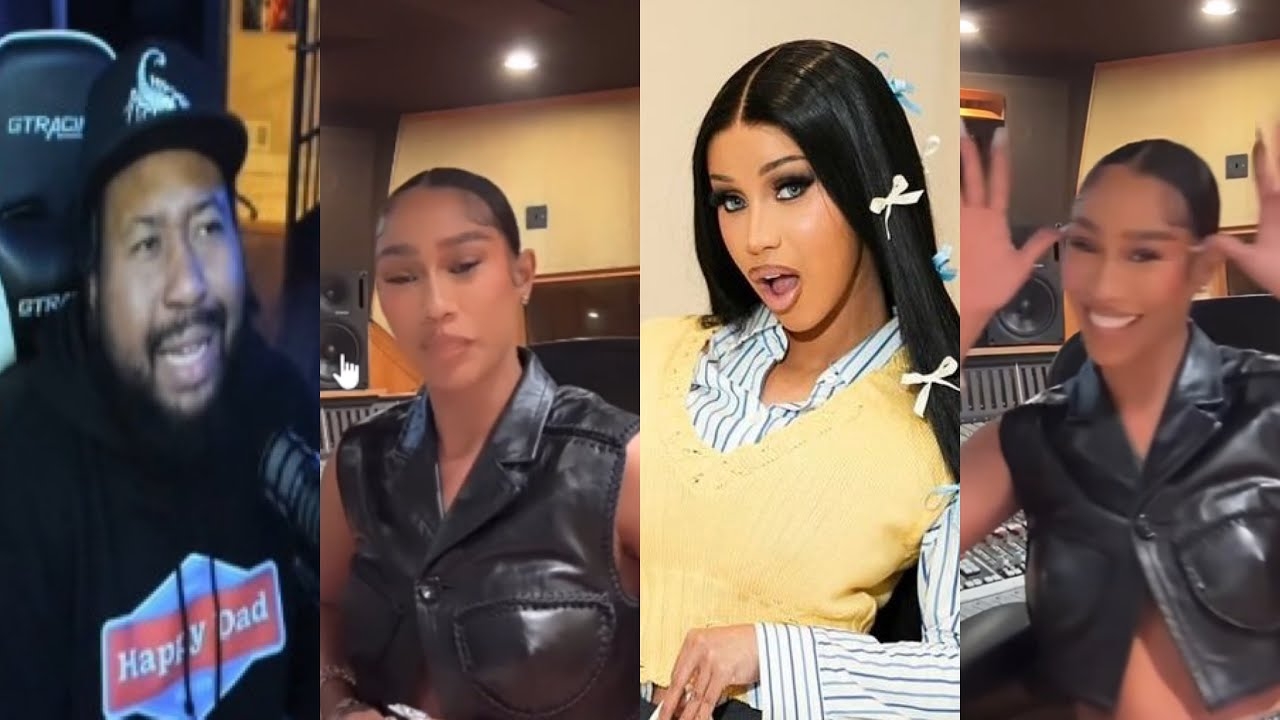 Call John from Tennessee! Akademiks reacts to Bia Previewing her Diss Track to Cardi B!