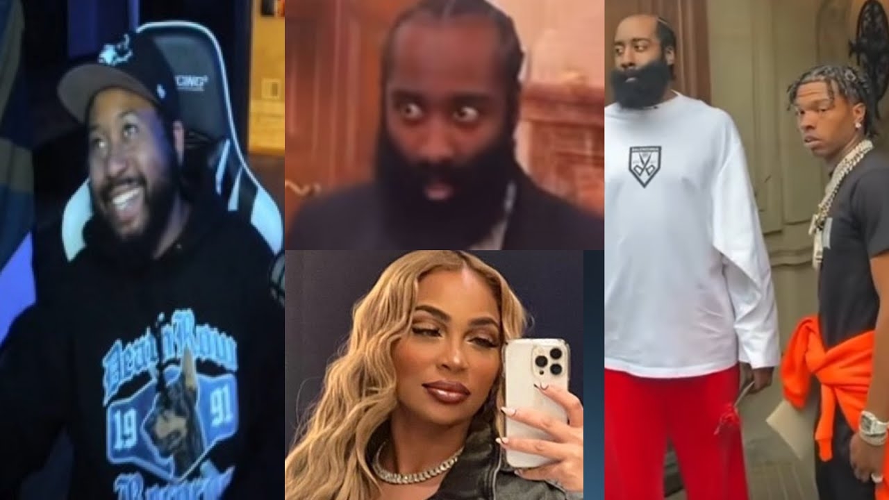 Le Bb 1st in line! Akademiks reacts to James Hardens GF picking up bouquet at Wedding!