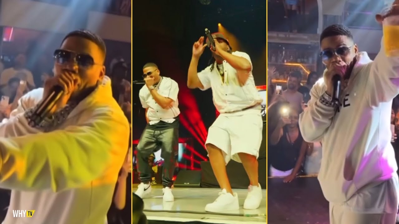 Nelly Reunited With St. lunatics In St.Louis Last Night Ashanti Was Watching From Backstage