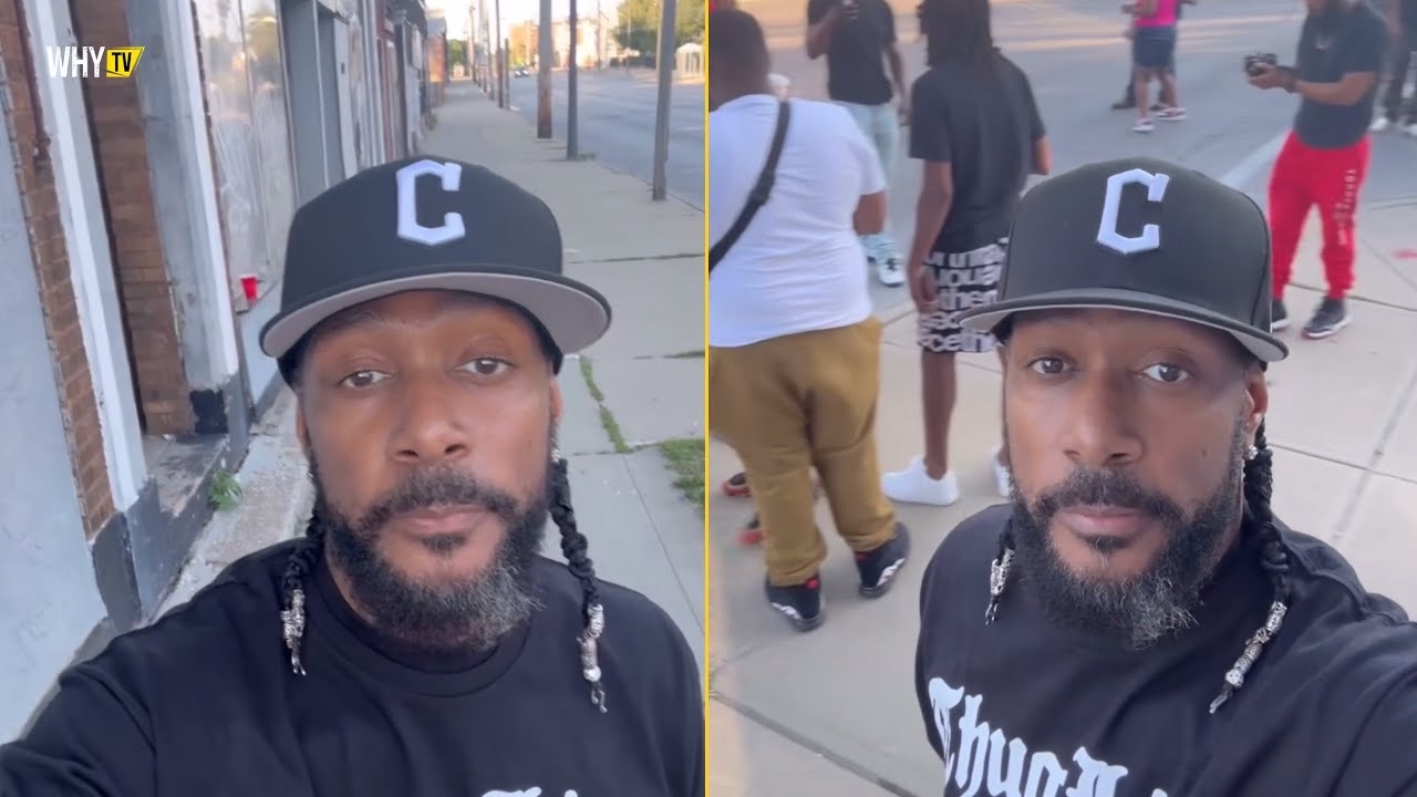Krayzie Bone Shooting New Music Video In His Hood In Cleveland New Studio Album Drops Today