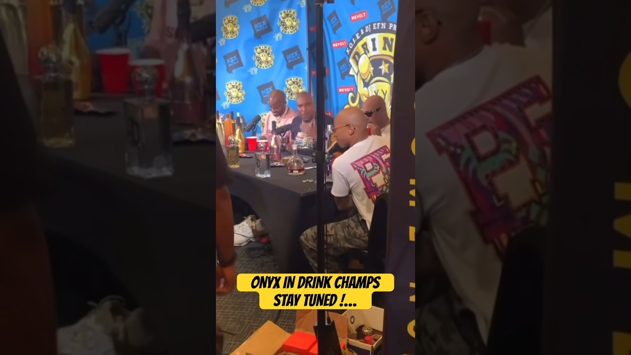 #Onyx Members #fredrostarr And #stickyfingaz In #drinkchampspodcast #whytv