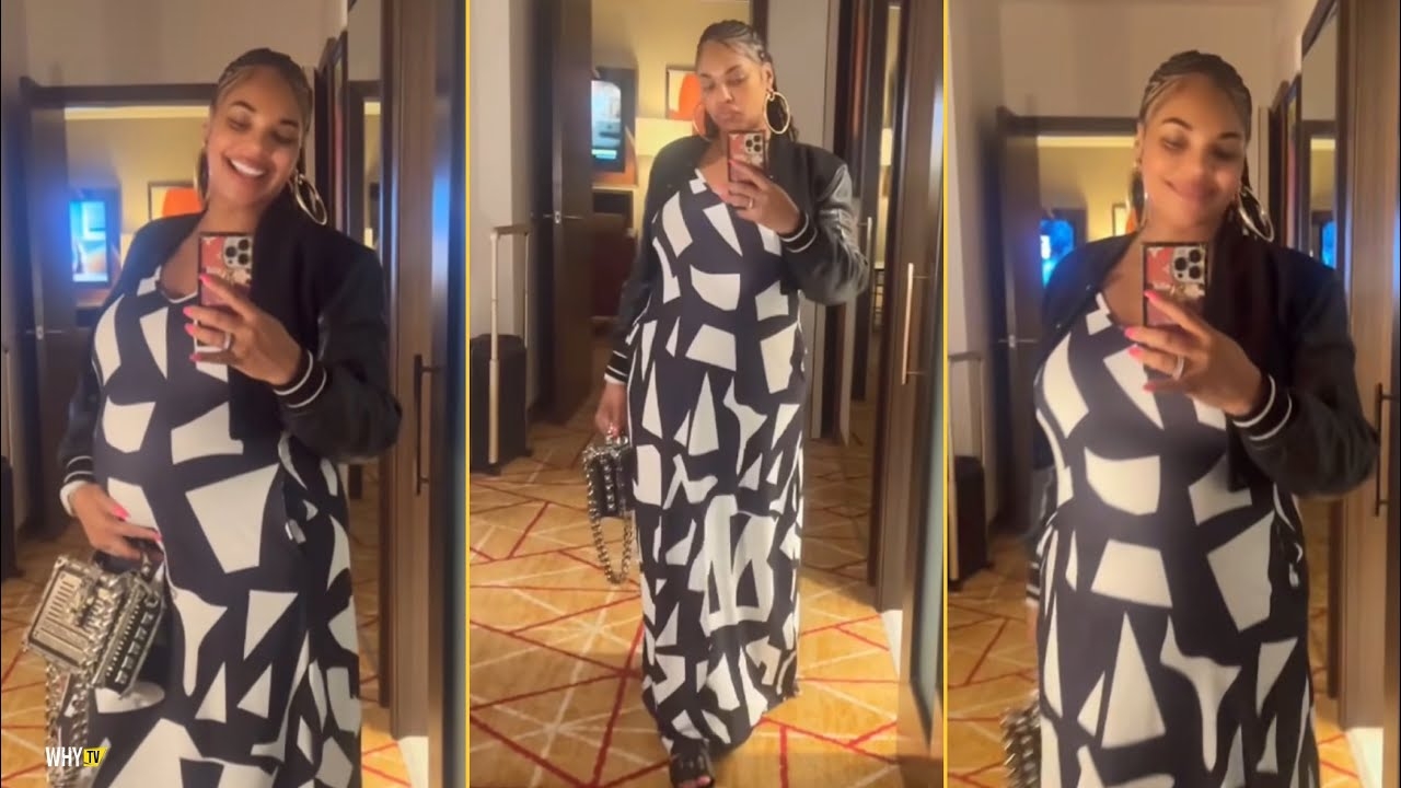 Ashanti Showing Her New Baby Bump Outfit And Sending Big Love To Nelly Its Hot In Here Baby