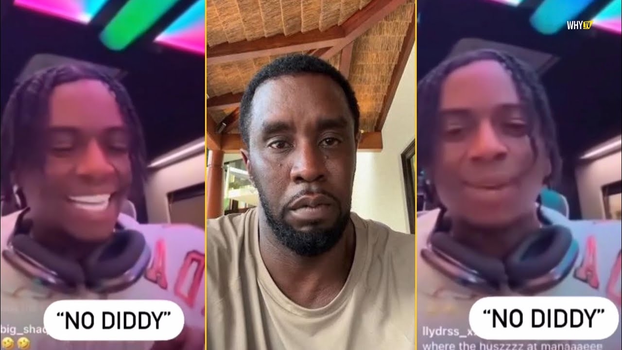 Soulja Boy Matching New No Diddy Hoodies F**k Diddy, Is He Still Alive??