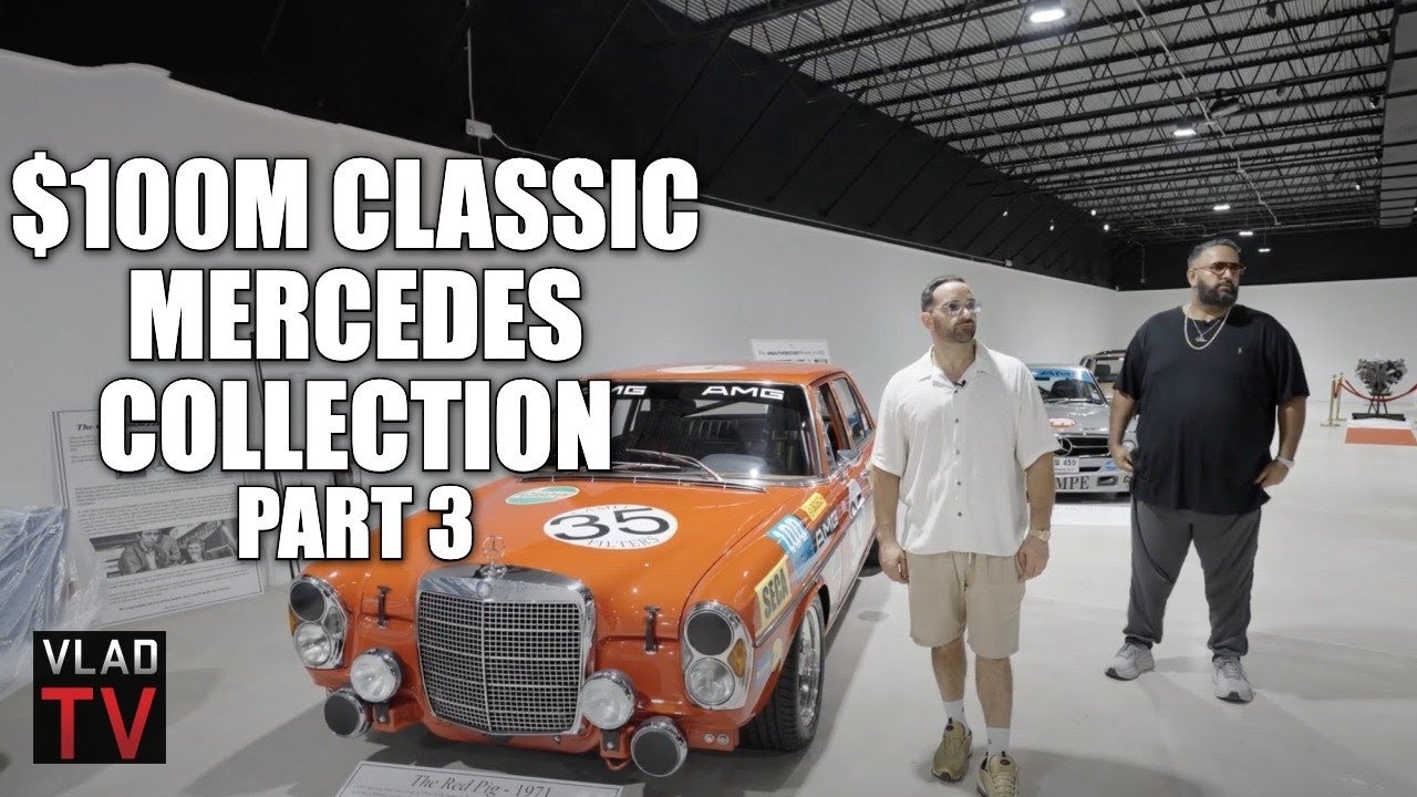 Patina Collective Show Classic AMG Mercedes & $150K AMG Hammer Engine (Part 3)