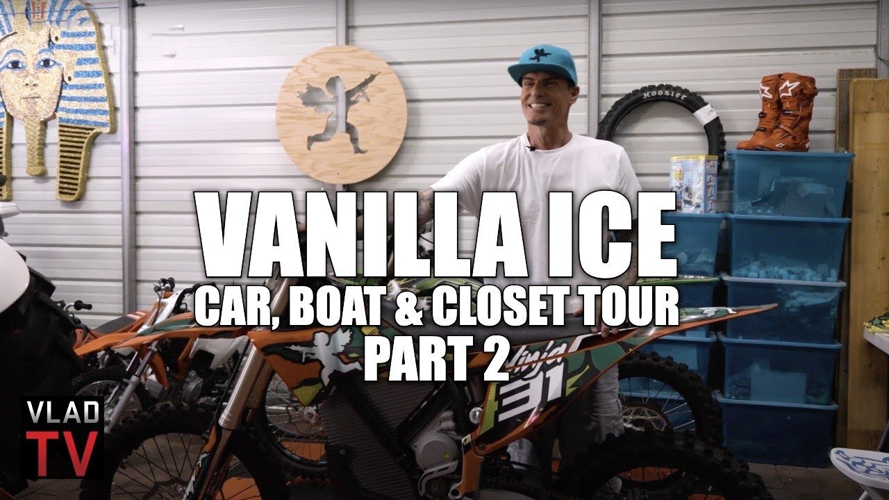 Vanilla Ice Shows the World's Fastest Motocross Bike (Part 2)