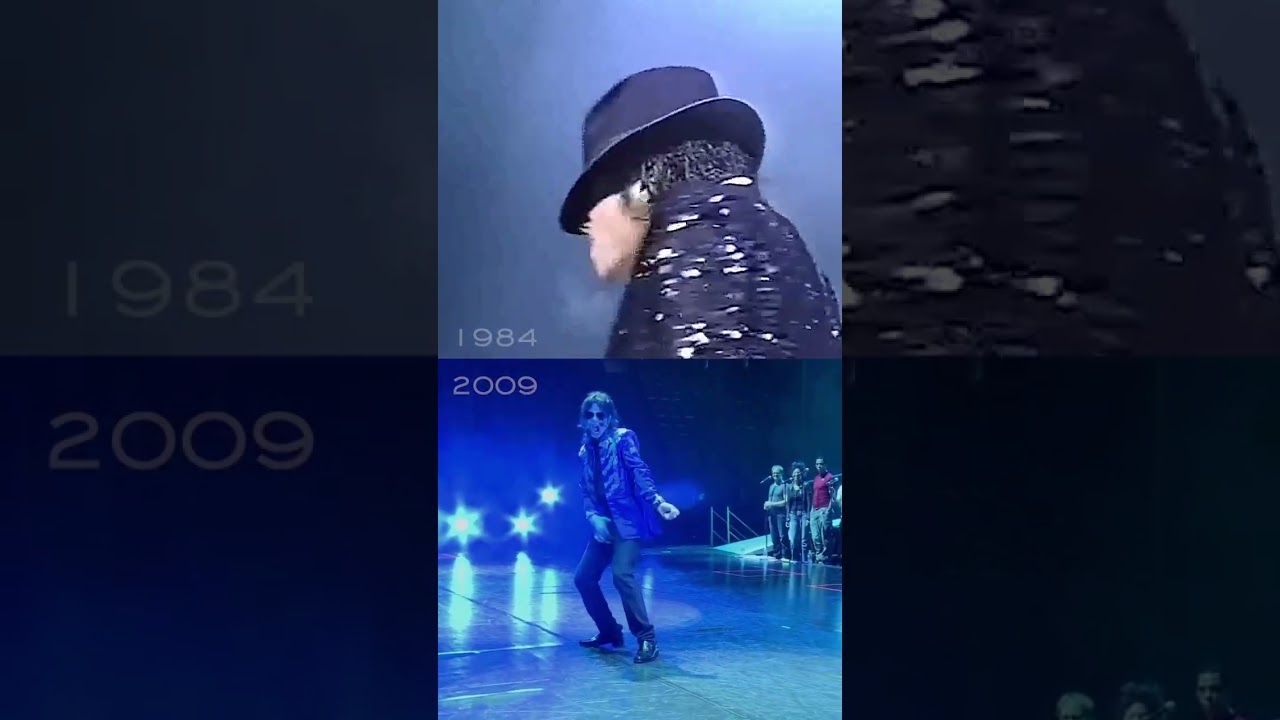 Michael Jackson Dance Off  25 Years Apart! #Shorts | the detail.