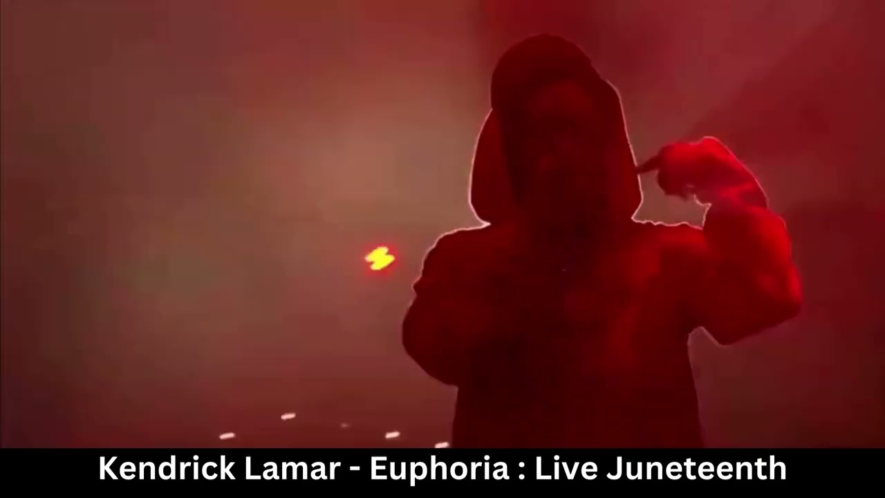 Kendrick Lamar' Euphoria: Live Juneteenth in Inglewood