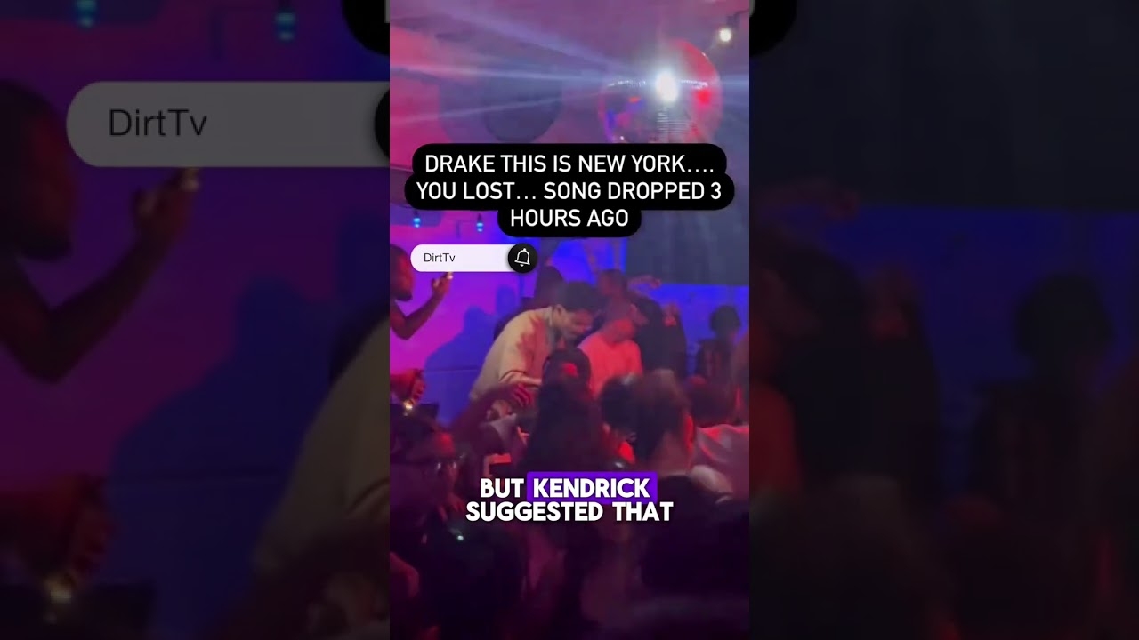 Already? New York club turned up to Kendrick Lamars latest Drake diss song 'Not Like Us'.