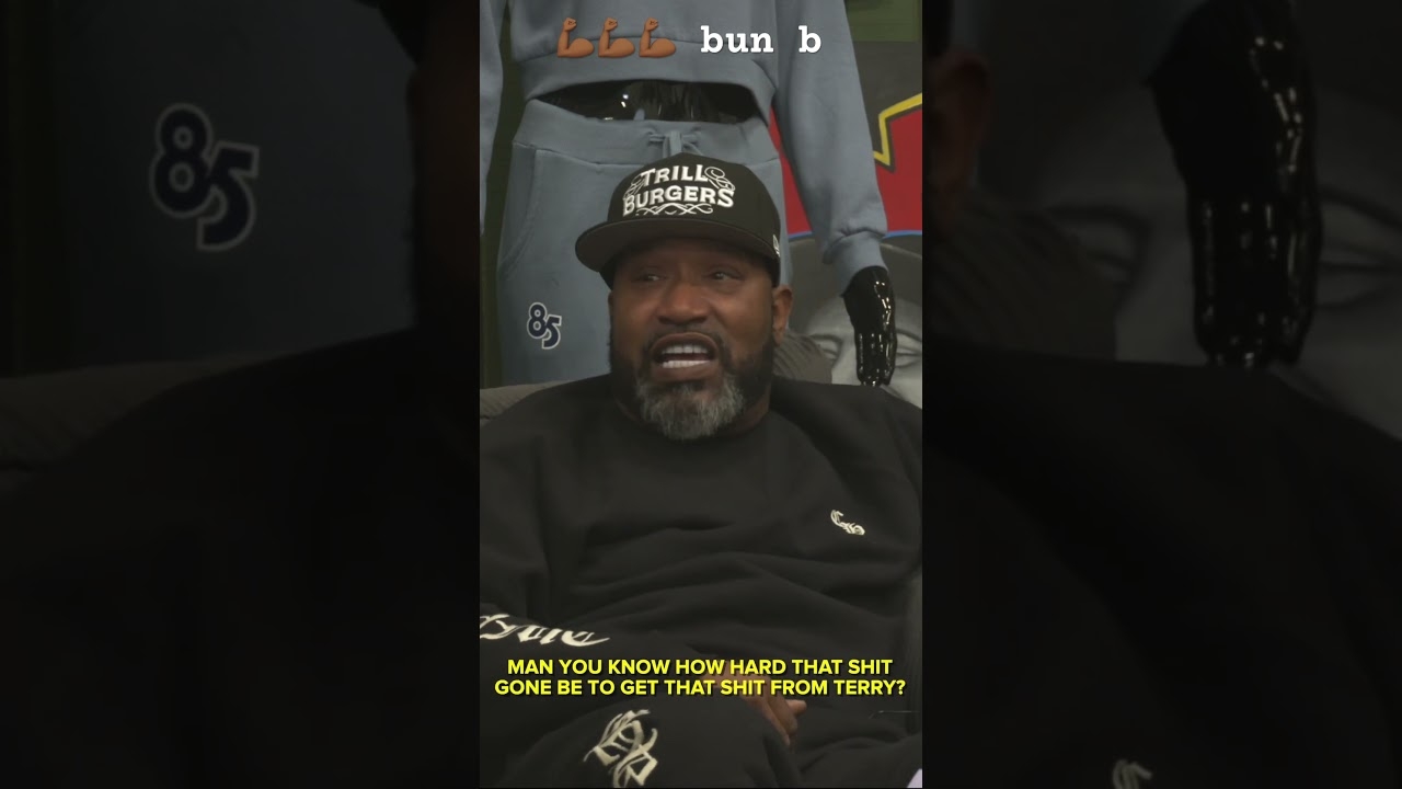 Bun B knows something bout relationships and money