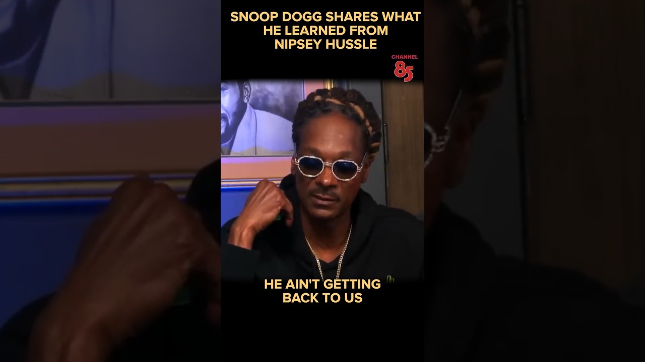 what snoop learned from NipSey Hussle #snoopdogg