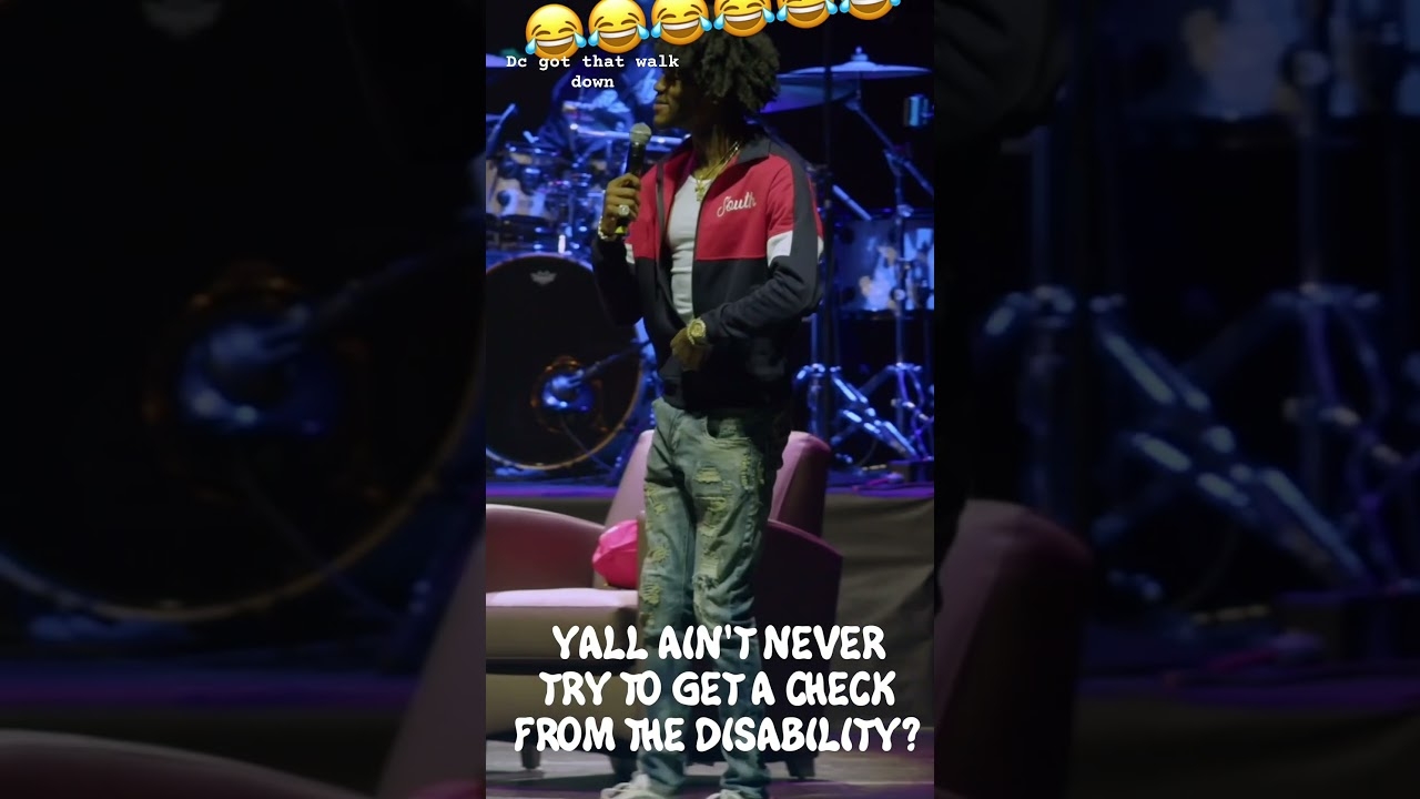 DC Young Fly got that walk down #comedy #dcyoungfly