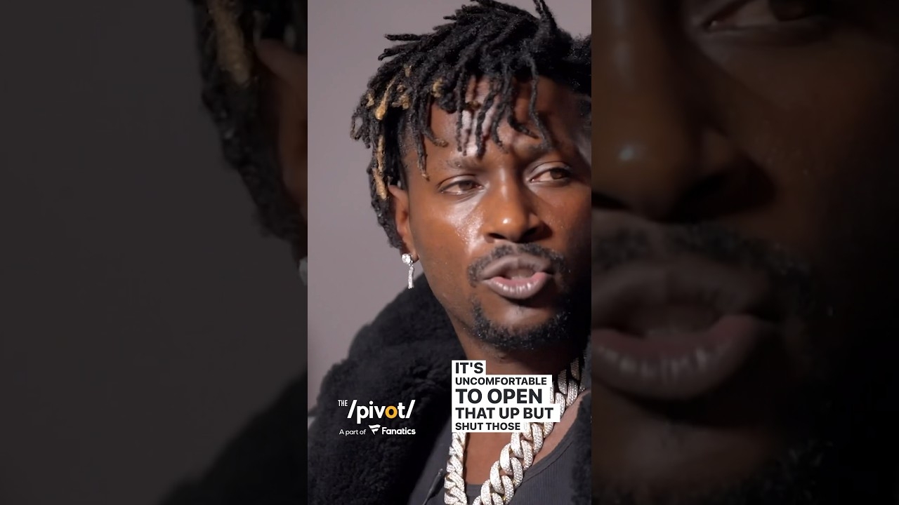 Antonio Brown on football traumas & struggling to open up as a man therapy is his pivot#nfl