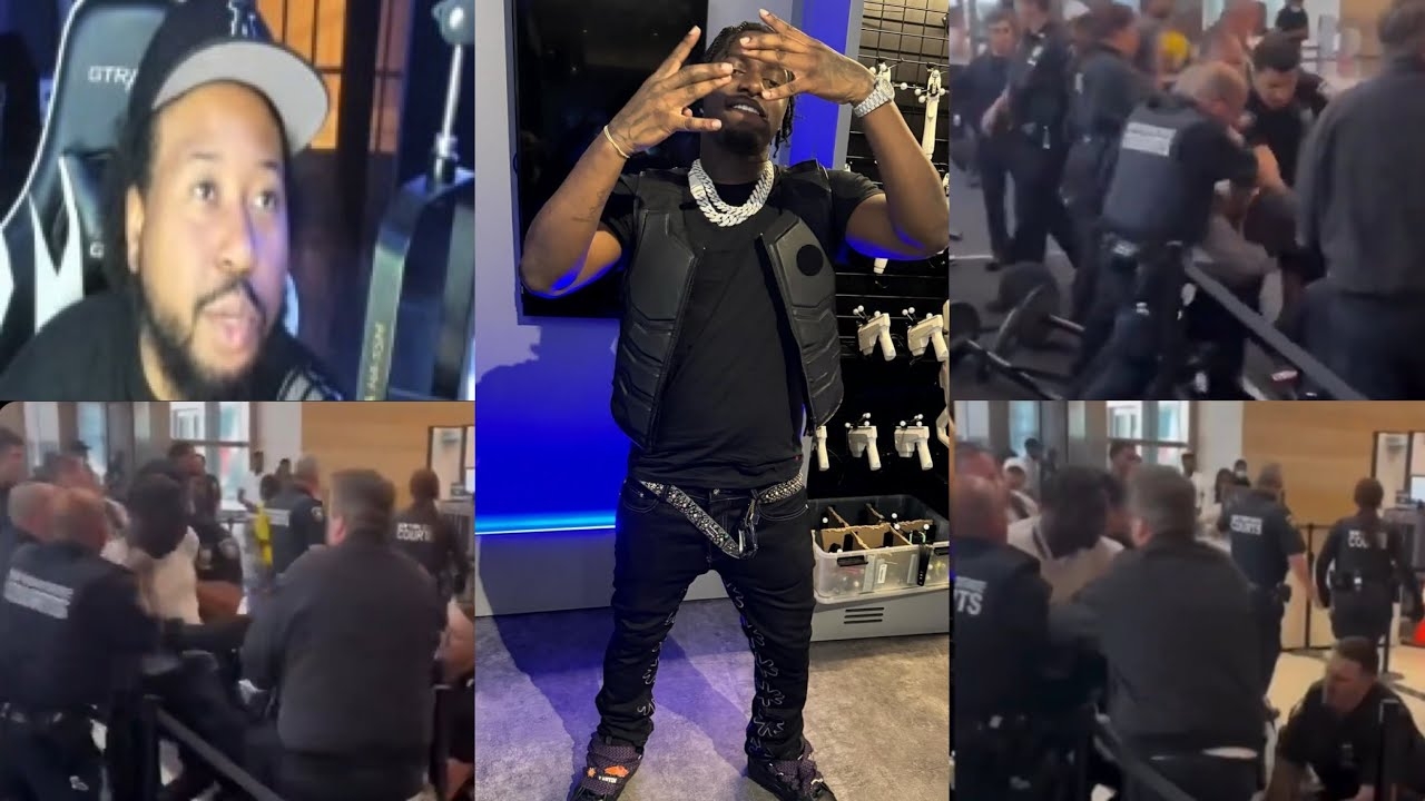 Opp Spotter! Akademiks reacts to Sleepy Hallow spotting a opp in court & standin on bihness!