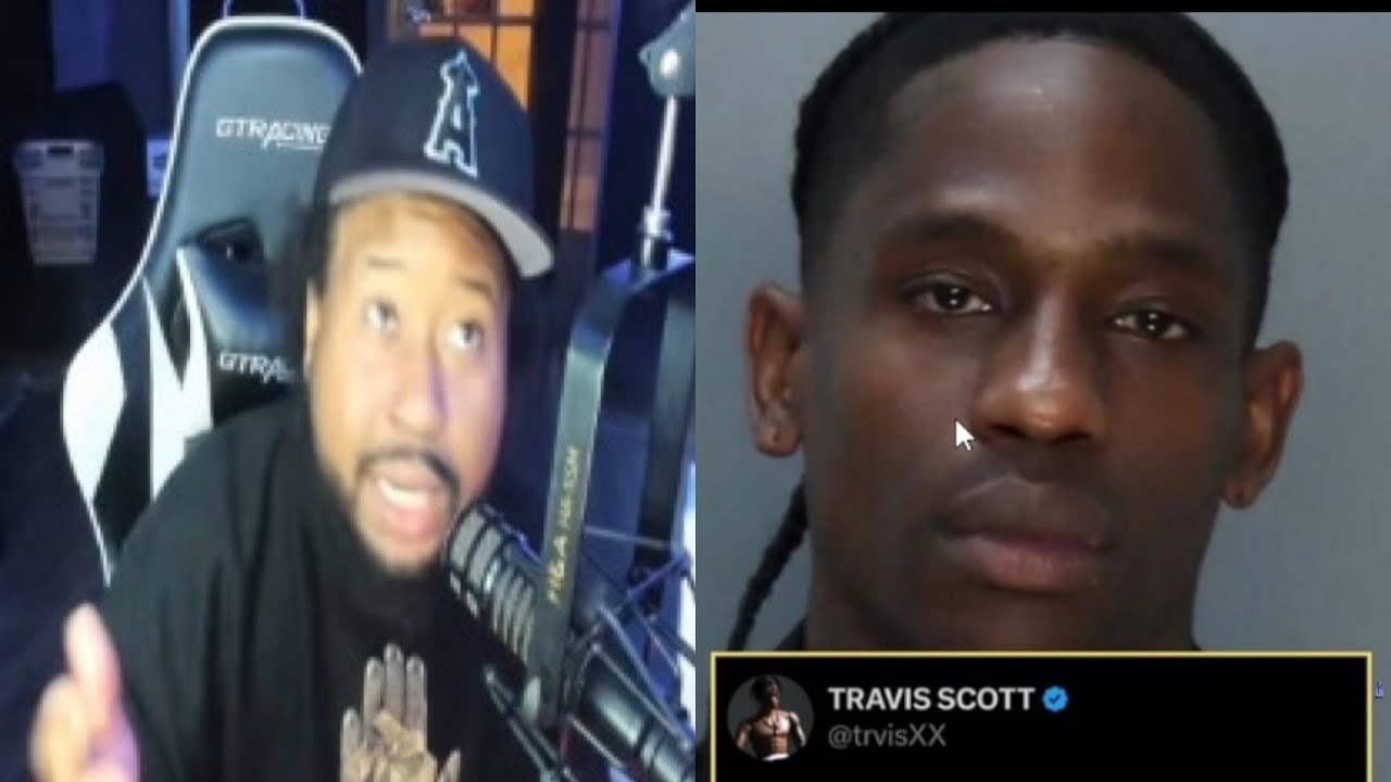 Akademiks speaks on Travis Scott getting arrested for drunken and disorderly conduct