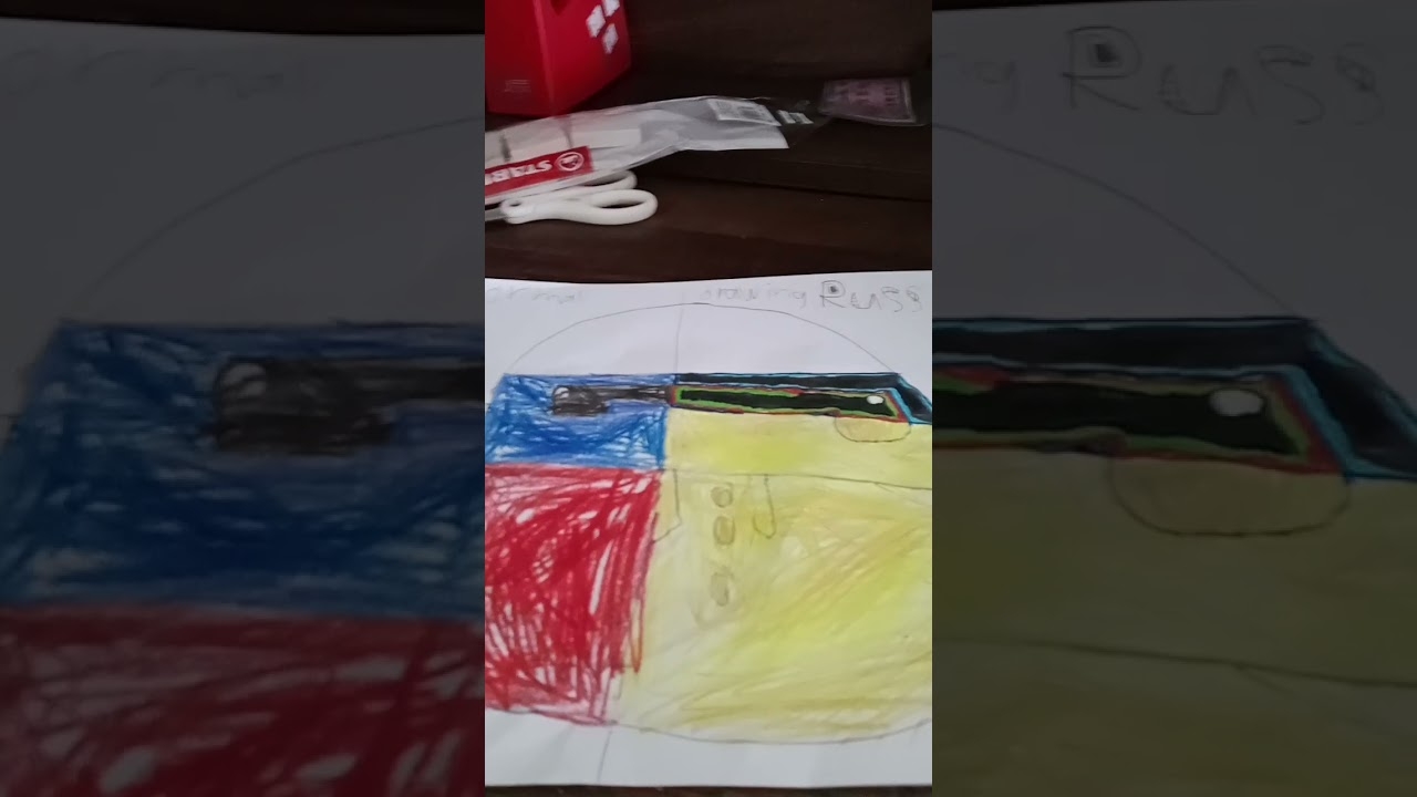 drawing russia part 4 #beats #music #instrumental #hiphop #typebeat #emojify #automobile #baconland